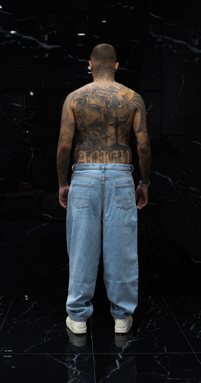 JEANS BAGGY FIT LIGHT BLUE