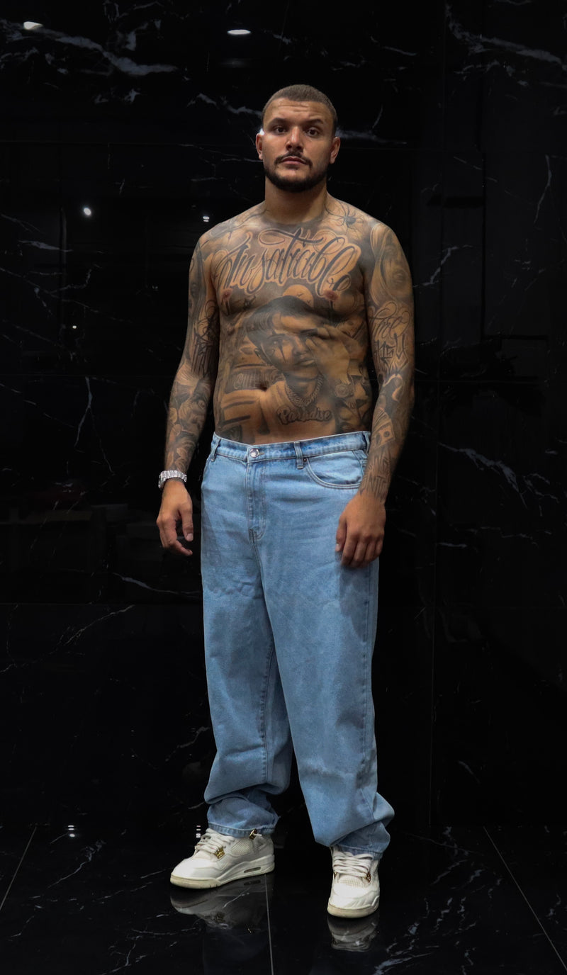 JEANS BAGGY FIT LIGHT BLUE